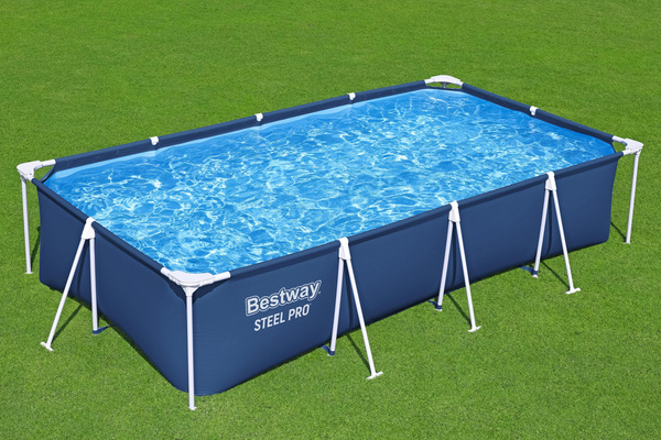 Piscină cadru 400 cm x 211 cm x 81 cm (PISCINĂ, POMPĂ DE FILTRARE) *9704 *8071