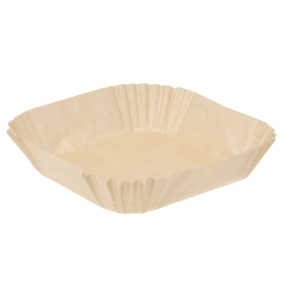 SET OF 50 PAPER LINERS FOR AIR FRYER SQUARE 16 X 4,5 CM