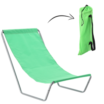 GARDEN LOUNGER 98 X 50 CM GREEN