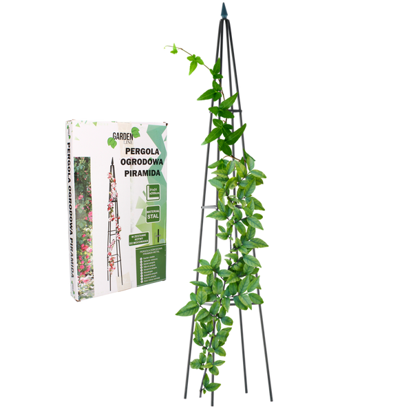 PERGOLA OGRODOWA PIRAMIDA 31 x 31 x 200 CM (+ KOTWY) *0293