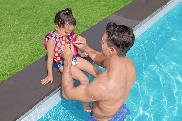 AQUASTAR FABRIC SWIM VEST S/M		