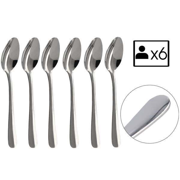 SET OF 6 TEA SPOONS CLASSIC