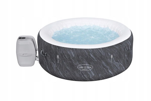 Lay-Z-Spa 71" x 26"/1.80m x 66cm Boracay Smart AirJet 4 Blue Marble