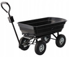 WÓZEK OGRODOWY DWUFUNKCYJNY CZARNY*0078