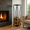 LOG HOLDER BLACK L13,5"