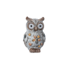 FIGURKA OGRODOWA - SOWA ZE ŚWIECĄCYMI OCZAMI 12 x 10 x 18 CM LED opak=4szt *7874