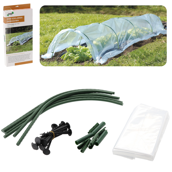 MINI ZELENINOVÁ SKLENÍKOVÁ FOLIE 1,5 x 4 M SLOŽENÁ *5417