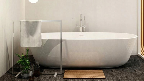 BAMBOO BATH MAT "HAITI" 50X80CM