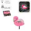 SOLÁRNÍ LAMPA VESNICKÝ FLAMINGO 10,5 x 5 x 17,5 CM TEPLÁ BÍLÁ disp=12ks *5684