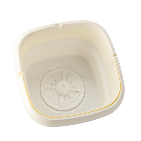 PORTABLE TOURIST WASHING MACHINE - MINI - WHITE 33 X 35 X 39 CM