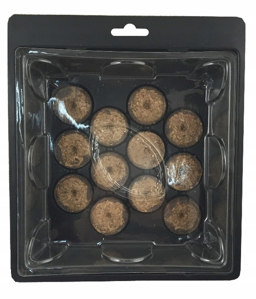 SEED STARTING KIT (MINI GREENHOUSE + 12 PEAT DISCS) 