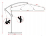PARASOL DE GRĂDINĂ 3 M VERDE "BANANA" CU HUSĂ *2859