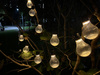 SOLAR GARDEN GARLAND LENGTH 2 + 1.8 M STRIPES 10 LED WARM WHITE