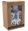 LED LIGHT CHAIN METAL HOUSES 10L BATTERY-POWERED