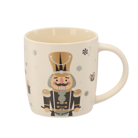 KUBEK PORCELANOWY DZIADEK DO ORZECHÓW 365 ML MIX WZORÓW *1858