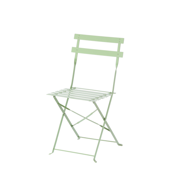 ROUND TABLE BISTRO SET - SAGE GREEN