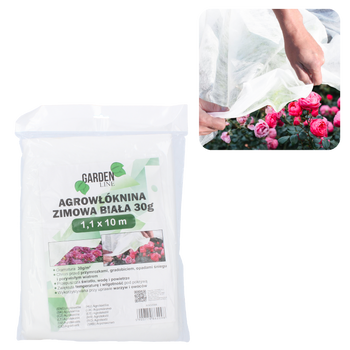 AGROFIBRĂ 1.1 x 10 M IARNĂ/PRIMĂVARĂ ALBĂ 30g *2098