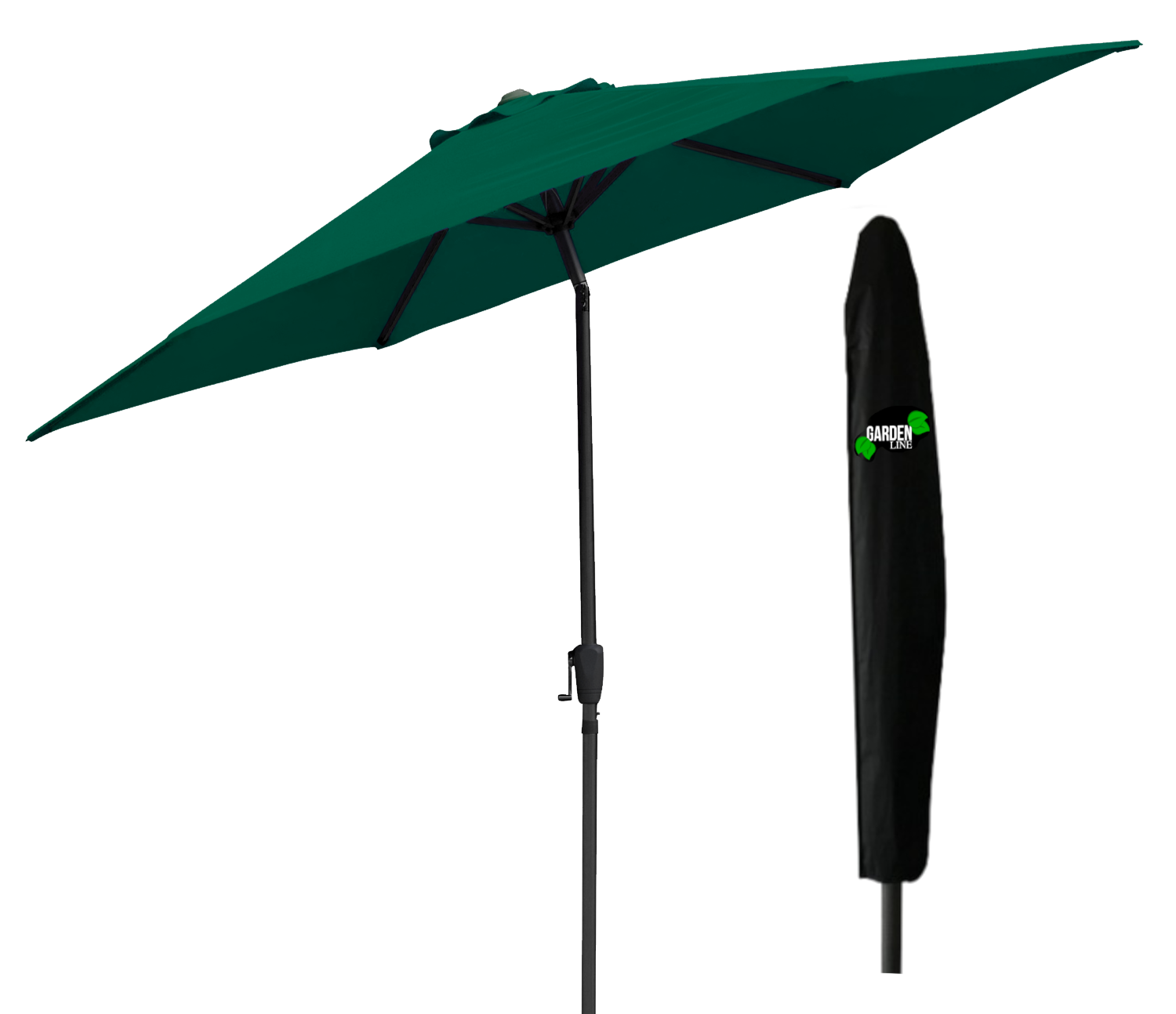 PARASOL OGRODOWY 3 M ZIELONY Z POKROWCEM pol_pl_PARASOL-OGRODOWY-3-M-ZIELONY-Z-POKROWCEM-41_1