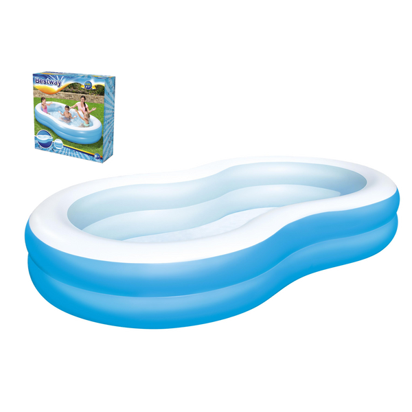 Piscină gonflabilă pentru grădină 262cm x 157cm x 46cm