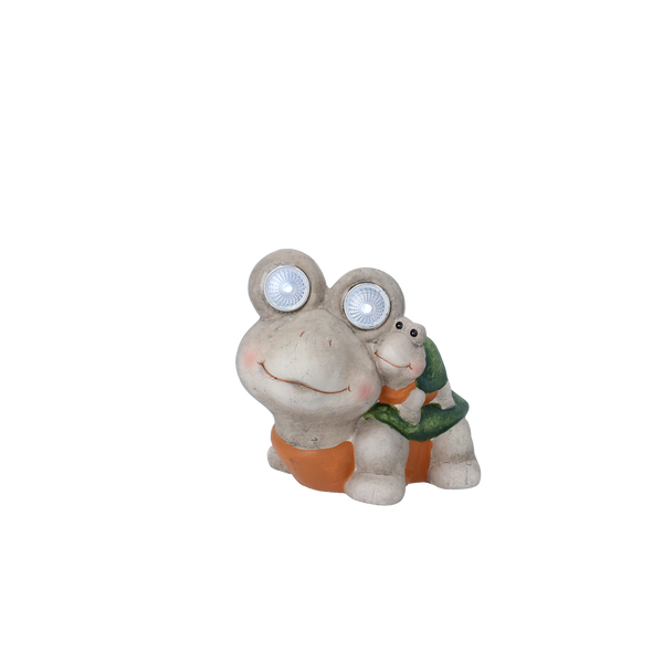 GARDEN FIGURINE – TURTLE WITH GLOWING EYES 15 X 12,5 X 14,5 CM LED pack=4 pcs