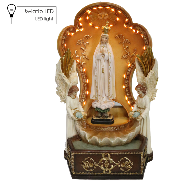 FONTANNA MATKA BOSKA FATIMSKA 40,5 X 30,5 X 61 CM LED *2107