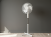 WHITE STANDING FAN 45W