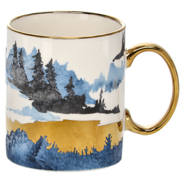 PORCELAIN MUG 435 ML MIX OF PATTERNS OPAK=12PCS