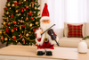 SANTA CLAUS WITH VIOLIN - PLAYING 30,5 CM