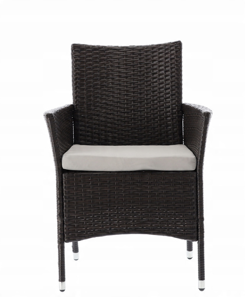SET DE MOBILIER DIN RATTAN (MASĂ + 4 SCUNE) MARO + BEJ. PODEA *1708