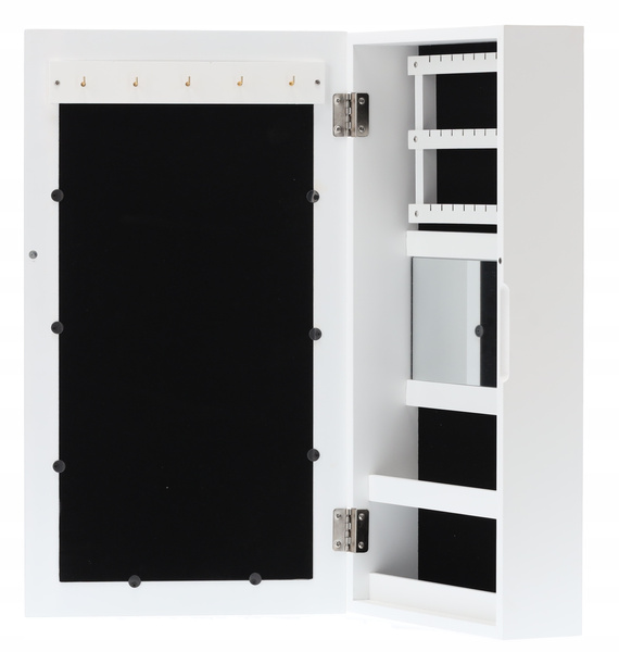 SZAFKA WISZĄCA ŚCIENNA NA BIŻUTERIĘ 31 x 9,5 x 56 cm *1240