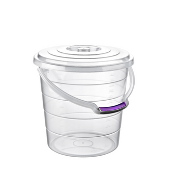 CUB LUCRAT TRANSPARENT CU CAPAC DE 10L *8076