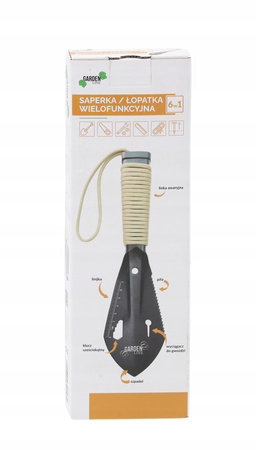 MULTIFUNKČNÁ LOPATKA 26 CM 6 V 1 *1531