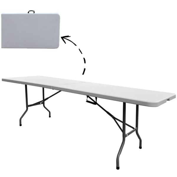 SKLÁDACÍ TURISTICKÝ/CATERINGOVÝ STŮL 240 x 74 x 74 cm *2514