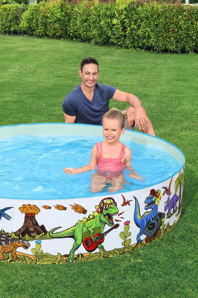 Bestway® 6' x H15"/1.83m x H38cm Dinosaur Fill'N Fun