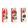 CHRISTMAS GIFT WINE BAG PINK 36 x 12 x 10 CM