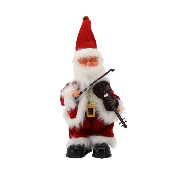 SANTA CLAUS WITH VIOLIN - PLAYING 30,5 CM