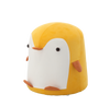 POUFF PENGUIN YELLOW 28 x 34 CM