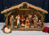 SET OF CHRISTMAS FIGURINES 11 PCS. to 15 CM polyresin