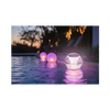 LAMPĂ SOLARĂ 10,5 x 10,5 x 10 CM PENTRU PISCINE 22 LED MULTICOLOR *6148