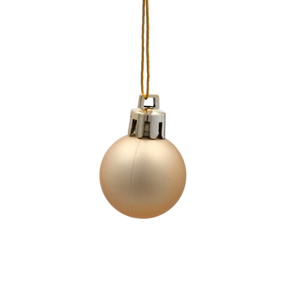 KPL. 72 OZDÔB NA VIANOČNÝ STROM 3 CM MIX FARIEB *5850