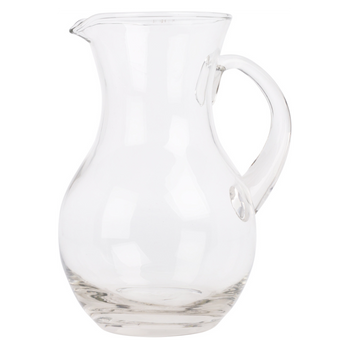 Džbán s uchem 1,5L sklenený*4189
