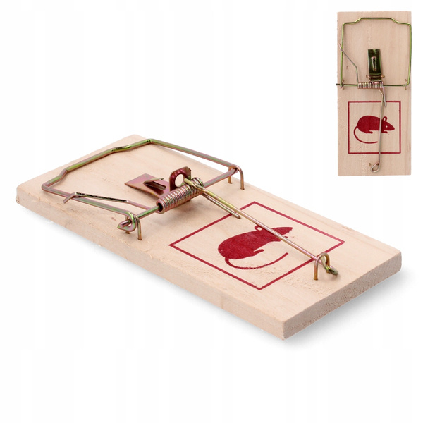 Mouse / Rat Trap WOOD 17.5 x 8 CM pack=40 pcs