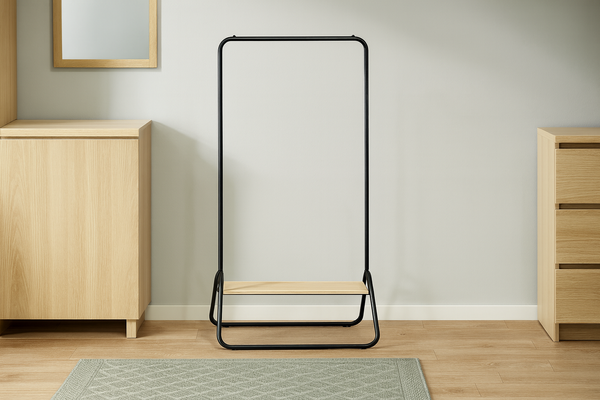 WIESZAK STOJĄCY Z 1 PÓŁKĄ 80 x 44,5 x 146 CM *1180