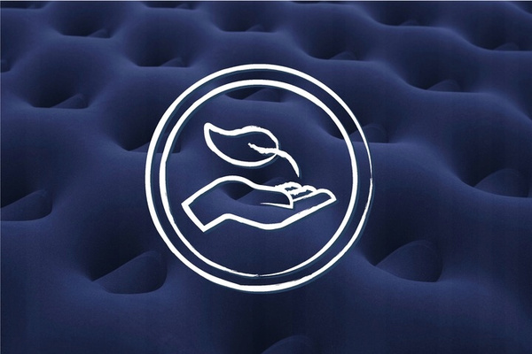 MATERAC DMUCHANY DWUOSOBOWY 191 x 137 x 22 CM *6225 *3890