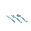 PLASTIC CUTLERY (SPOON + FORK + KNIFE)