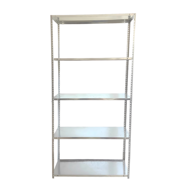 REGAŁ METALOWY 5-POZIOMOWY 180 x 90 x 40 CM UDŹWIG PÓŁKI: 60 KG *1878