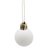 KPL. 32 OZDÓB CHOINKOWYCH - LASKA CUKROWA 25 CM / BOMBKI MIX KOLORÓW 3 CM *7328