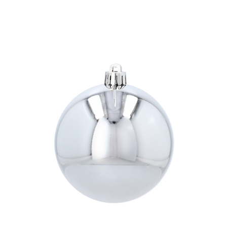 KPL. 4 BOMBEK 8 CM ČERVENÝ/ZLATO/SILVER *2907
