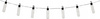 SOLAR GARDEN GARLAND LENGTH 2 + 1.8 M LUX 10 LED WARM WHITE