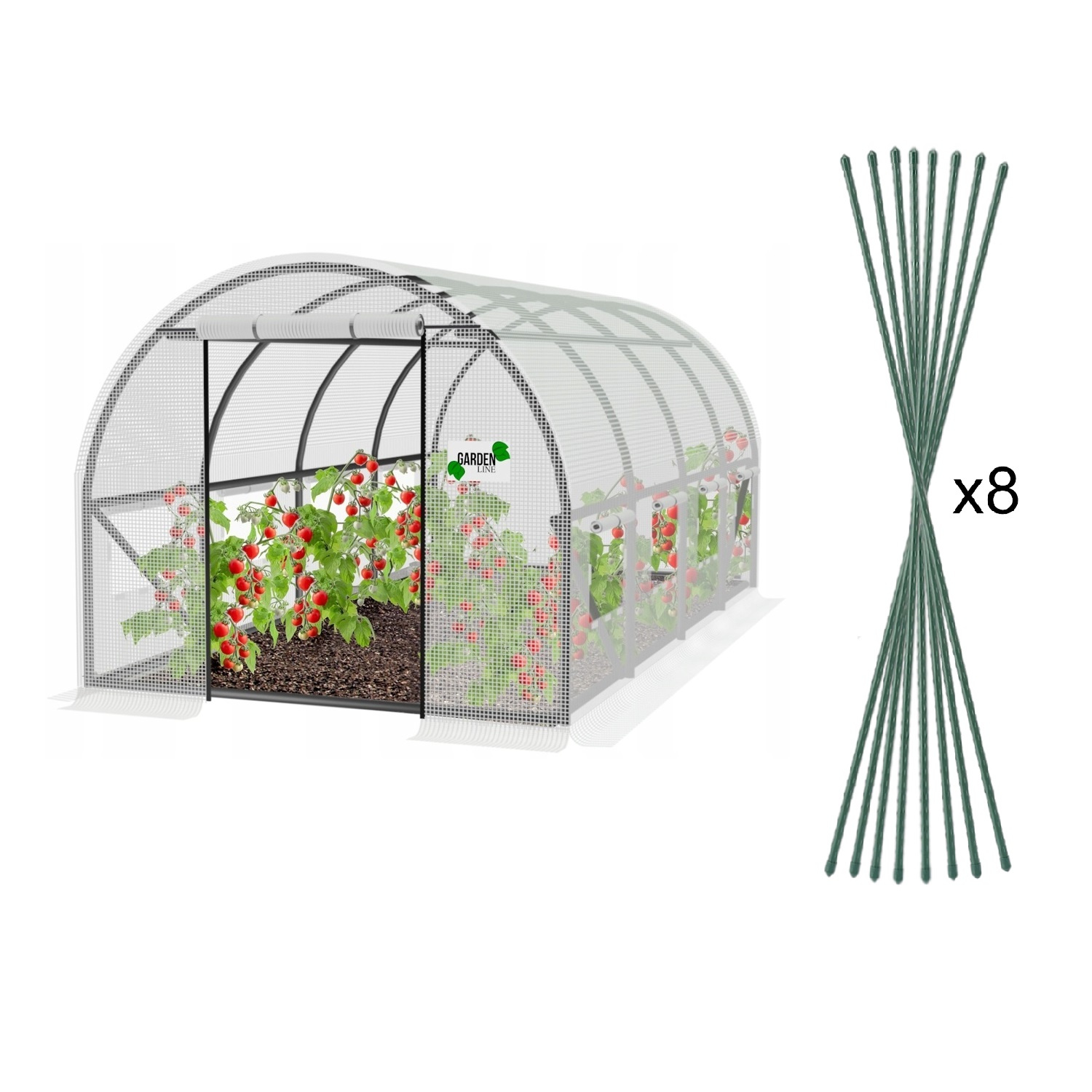 TUNEL FOLIOWY OGRODOWY 3 SEGMENTOWY BIAŁY 3 x 2 x 2 M pol_pl_TUNEL-FOLIOWY-OGRODOWY-3-SEGMENTOWY-BIALY-3-x-2-x-2-M-5569-756_1